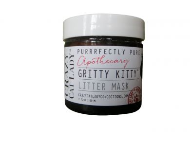 Crazy Cat Lady Gritty Kitty Purrifying Litter Mask