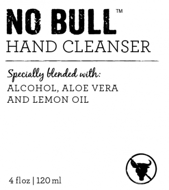 No Bull Alcohol Hand Cleanser