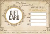 Gift Certificates by Dollar Amount